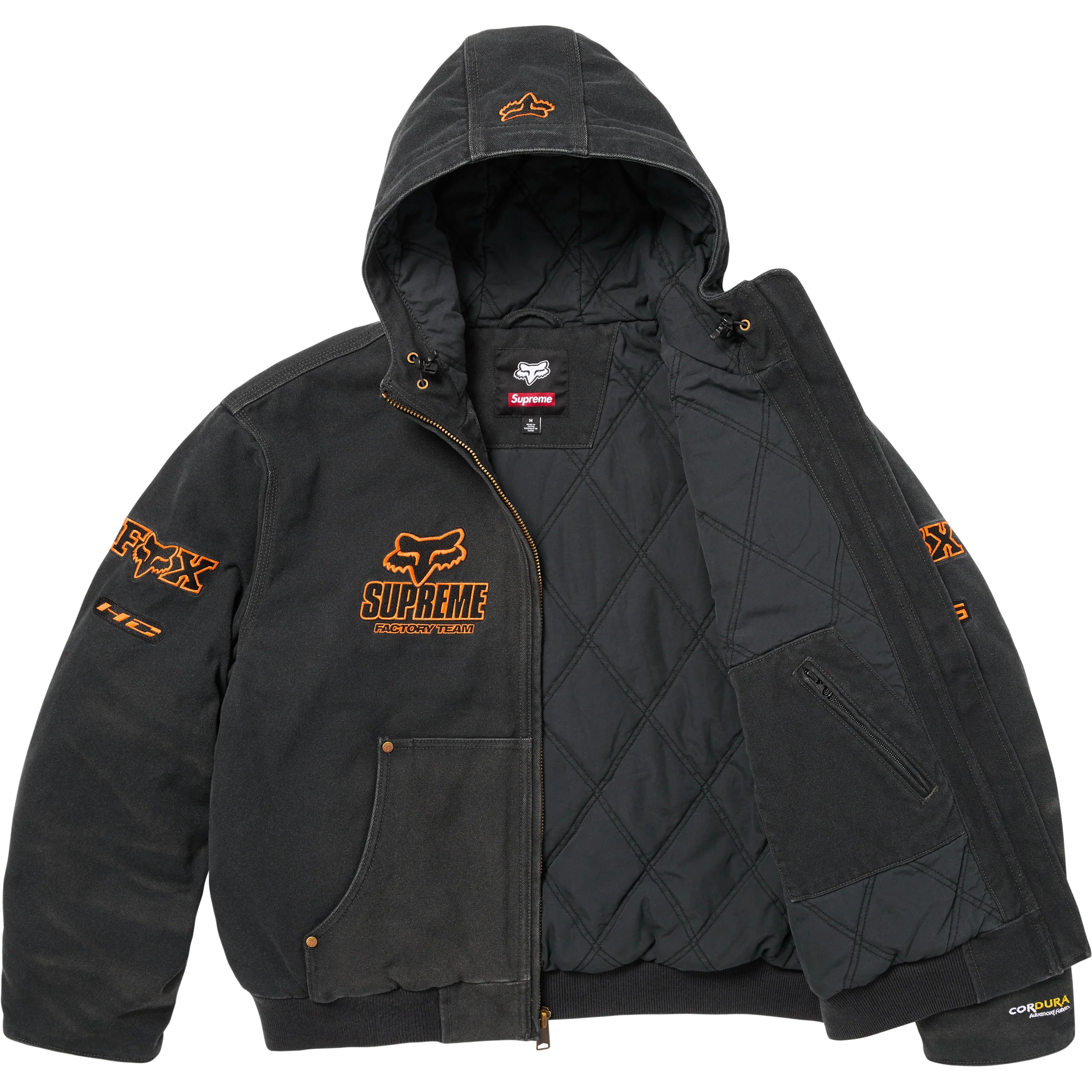Supreme®/Fox Racing® Hooded Work Jacket view 2